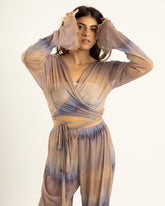 Multicolor Sheer Wrap Set